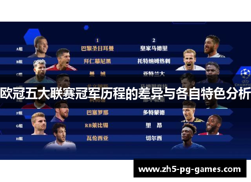 欧冠五大联赛冠军历程的差异与各自特色分析