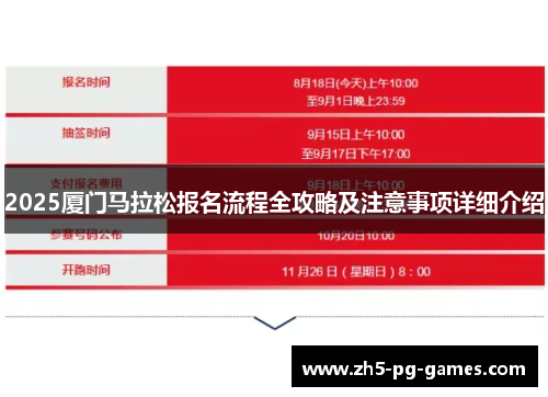 2025厦门马拉松报名流程全攻略及注意事项详细介绍
